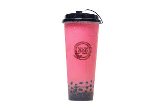 Strawberry milk tea